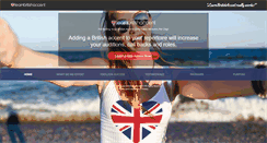 Desktop Screenshot of learnbritishaccent.com